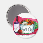 クリスタルのローカルフレーバー磁石 マグネット (正面/裏面)