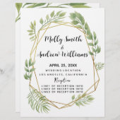 クリスタルの国の結婚式の緑の結婚式 (正面/裏面)