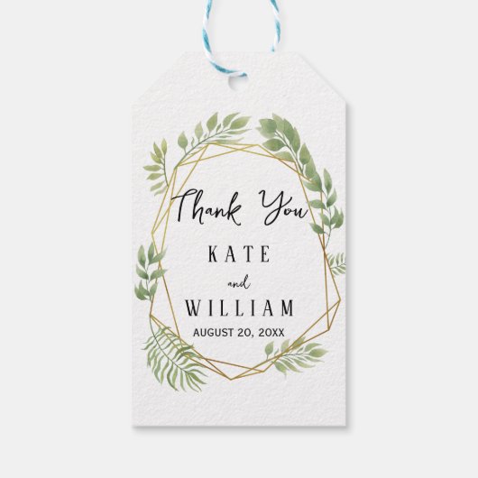 クリスタルの葉感謝していの葉ギフトラベル ギフトタグ (裏面)