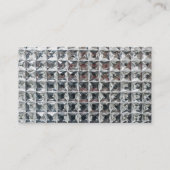 クリスタルアイスブロックプリント 名刺 (裏面)