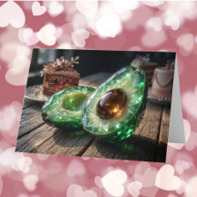 クリスタルアボカド ハッピーバレンタインデー 写真
