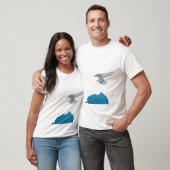 クリスタルイインスパイアーグルで畏敬のTシャツを作る Tシャツ (ユニセックス)