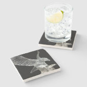 クリスタルイーグルストーンコースター ストーンコースター (横)