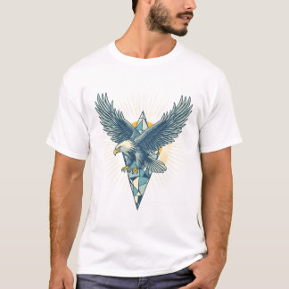 クリスタルイーグル変身Tシャツ Tシャツ