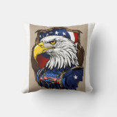 クリスタルイーグル飛行枕デザイン クッション (裏面)