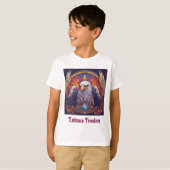 クリスタルイーグル:自由と野心の象徴 Tシャツ (正面フル)