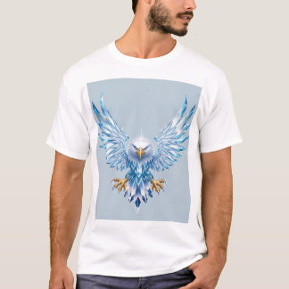 クリスタルイーグル:自由と野心の象徴 Tシャツ