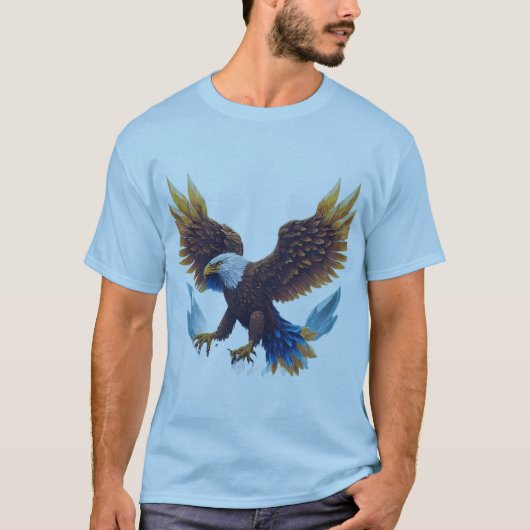 クリスタルイーグル Tシャツ (正面)