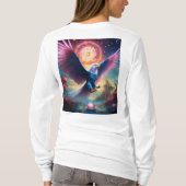 クリスタルイーグルTシャツ – 自由とアンビの象徴 Tシャツ (裏面)