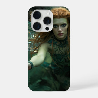 クリスタルウィングの異星人女性 - ナチュラルファンタジーSF iPhone 15 PROケース