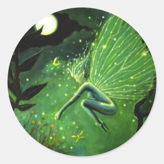 クリスタルウォータースプライト – ステッカー (正面)