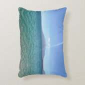 クリスタルウォータービューブルースカイビーチヴィベ平和的 アクセントクッション (正面(垂直))