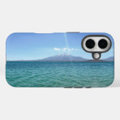 クリスタルウォータービューブルースカイビーチヴィベ平和的 Case-Mate iPhoneケース (裏面 (横))