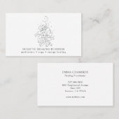 クリスタルエネルギー修復ウェルネスビジネスカード 名刺 (正面/裏面)