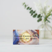 クリスタルエネルギー修復霊気魔法サンボール 名刺 (スタンド正面)