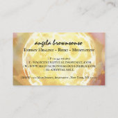 クリスタルエネルギー修復霊気魔法サンボール 名刺 (裏面)