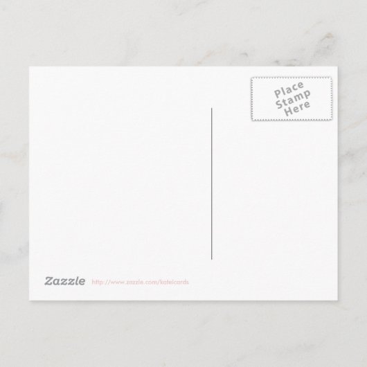 クリスタルエレガントピンクスウィート16日付を保存 案内ポストカード (裏面)