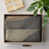 クリスタルエレガントボールとタロット付き魔女 – ゴシック 薄葉紙 (ギフト)