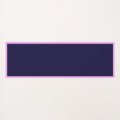 クリスタルエレガントロータスフラワーゼンヨガナマステ ヨガマット (裏面(横))