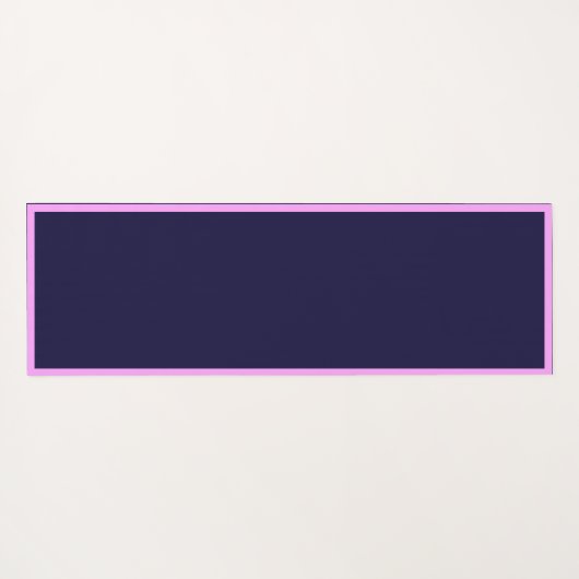 クリスタルエレガントロータスフラワーゼンヨガナマステ ヨガマット (裏面(横))