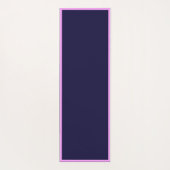 クリスタルエレガントロータスフラワーゼンヨガナマステ ヨガマット (裏面)