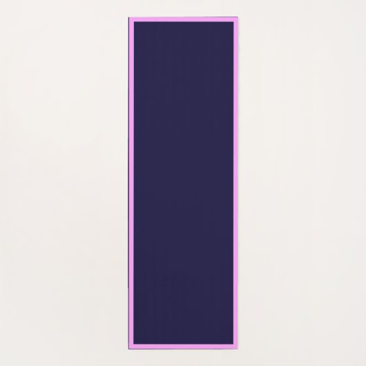 クリスタルエレガントロータスフラワーゼンヨガナマステ ヨガマット (裏面)