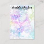 クリスタルカラフルダイヤモンドジュエリーホルダ表示装置 名刺 (正面)