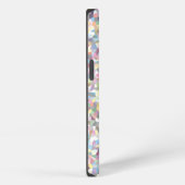 クリスタルカラフル模様 iPhoneケース (右側面)