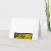 クリスタルカード誕生日カード カード (裏面)