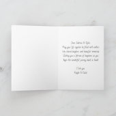クリスタルガラスのケーキ 結婚おめでとうございます カード (内部)