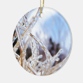 クリスタルガラス セラミックオーナメント (左)