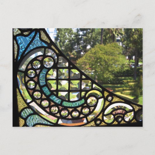 クリスタルガラス ポストカード (正面)