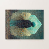 クリスタルガーディアンエイリアンSci-Fiファンタジー ジグソーパズル (横)