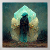 クリスタルガーディアンエイリアンSci-Fiファンタジー ポスター (正面)