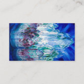 クリスタルキャッスル・イン・ザ・シー, 1914 by Wenzel Hablik 名刺 (正面)