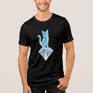 クリスタルキャット・ダイヤモンドTシャツ トライブレンドTシャツ