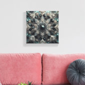 クリスタルキャンバスアート キャンバスプリント (インサイチュ (リビング))