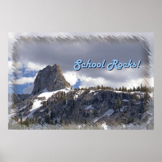 クリスタルクラッグ学校の岩！ポスター ポスター (正面)