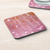 クリスタルコルクコースターの夕日 コースター (左側)