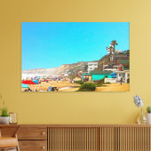 クリスタルコーブアンブレラスアンドコテージ キャンバスプリント (インサイチュ (リビング))