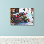 クリスタルコーブコテージ キャンバスプリント (インサイチュ (ウッドフロア))