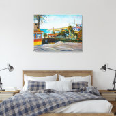 クリスタルコーブスナック キャンバスプリント (インサイチュ (寝室))