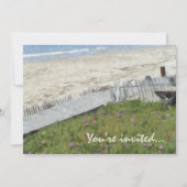 クリスタルコーブパーティの招待状 招待状 (正面)