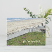 クリスタルコーブパーティの招待状 招待状 (スタンド正面)