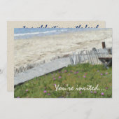 クリスタルコーブパーティの招待状 招待状 (正面/裏面)