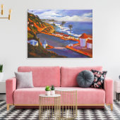 クリスタルコーブビーチビュー キャンバスプリント (インサイチュ (リビング))