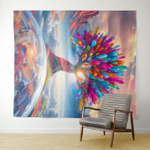 クリスタルサンライズ タペストリー (インサイチュ(横))