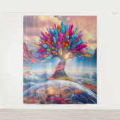 クリスタルサンライズ タペストリー (正面)