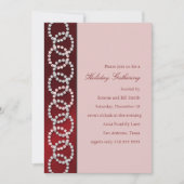 クリスタルサークルホリデーパーティー招待状 招待状 (正面)