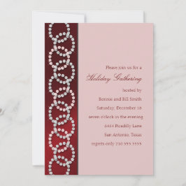 クリスタルサークルホリデーパーティー招待状 招待状